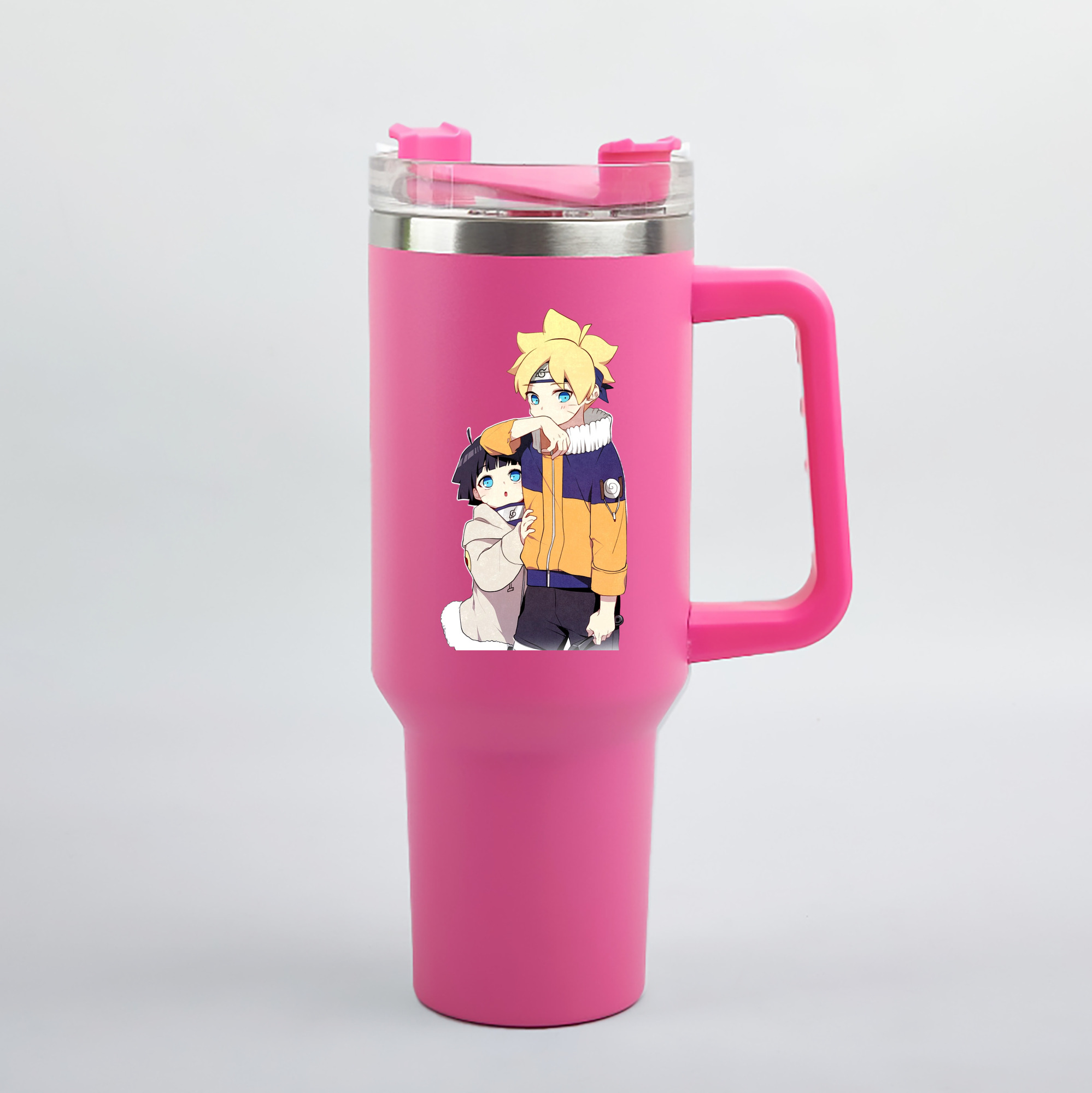 （画像用） NARUTO -ナルト- うずまき ボルト Uzumaki Boruto 1200mL車用タンブラー（カラープリント）